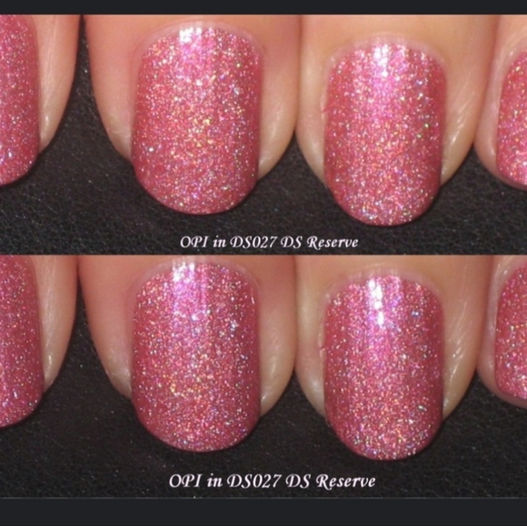 OPI DESIGNER SERIES "#027 RESERVE" diamond dust Holographic - Picture 1 of 8